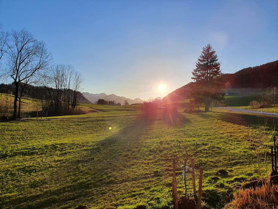Fritzis Alpenidyll „Sommertraum & Winterromantik” Samerberg Dış mekan fotoğraf