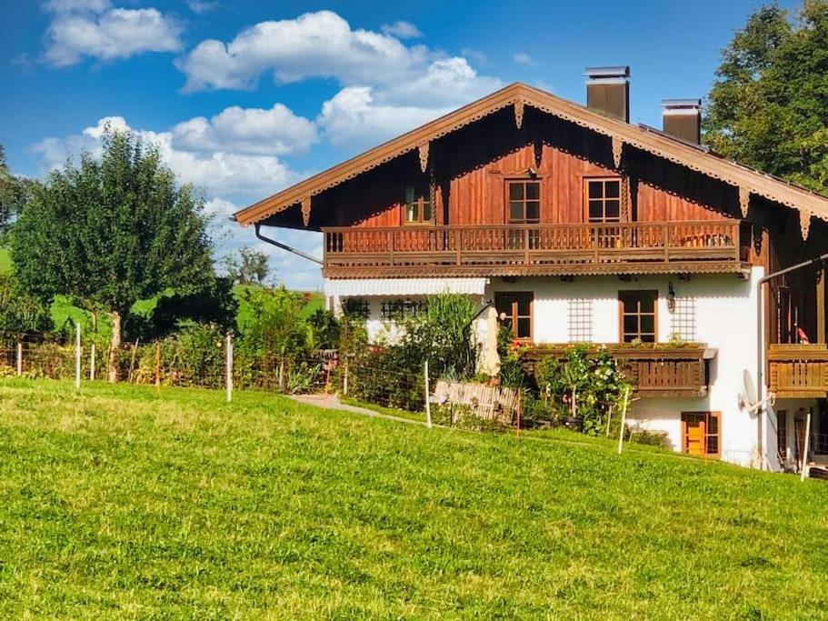 Fritzis Alpenidyll „Sommertraum & Winterromantik” Samerberg Dış mekan fotoğraf